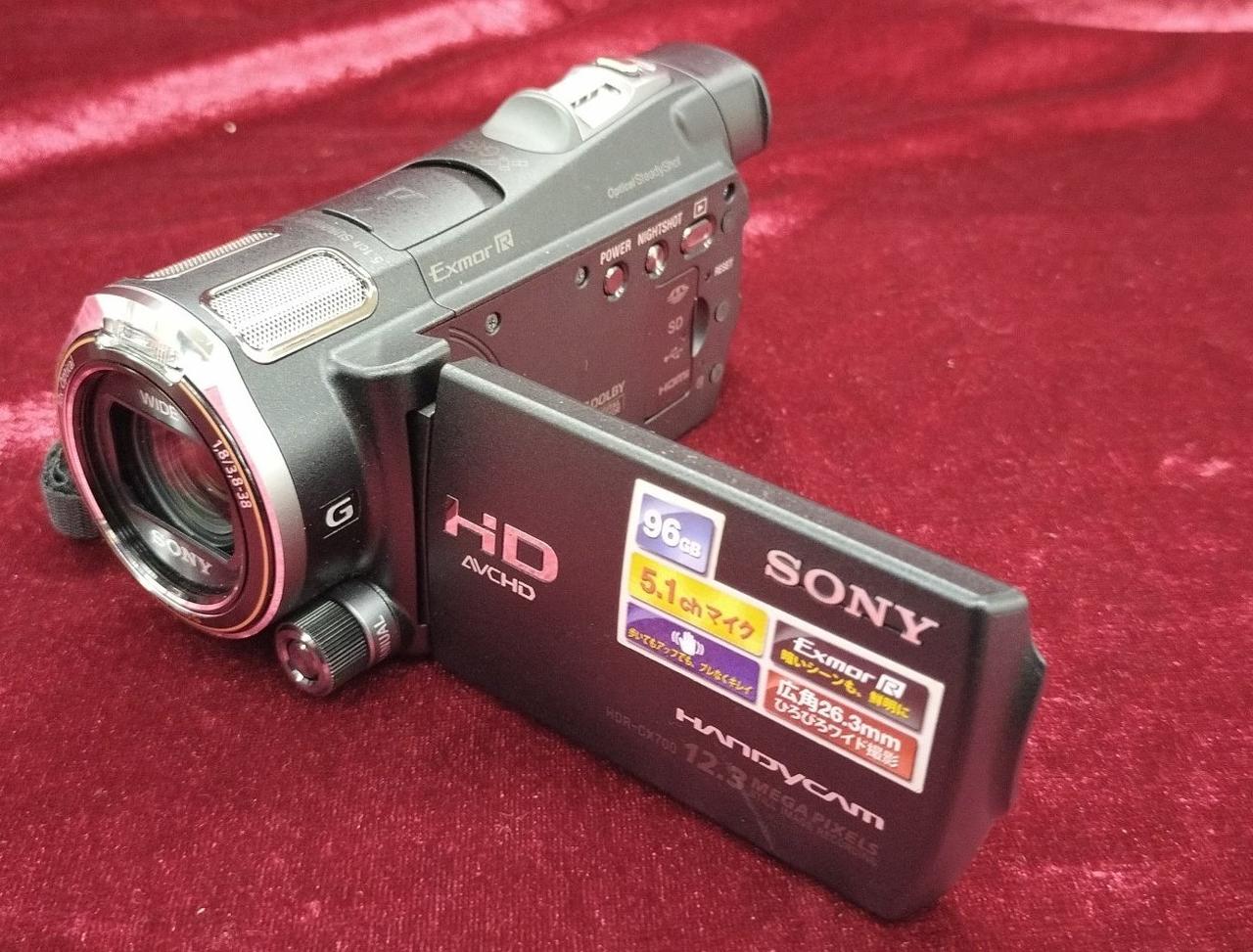 ソニー SONY デジタルHDビデオカメラレコーダー CX700V ブラック