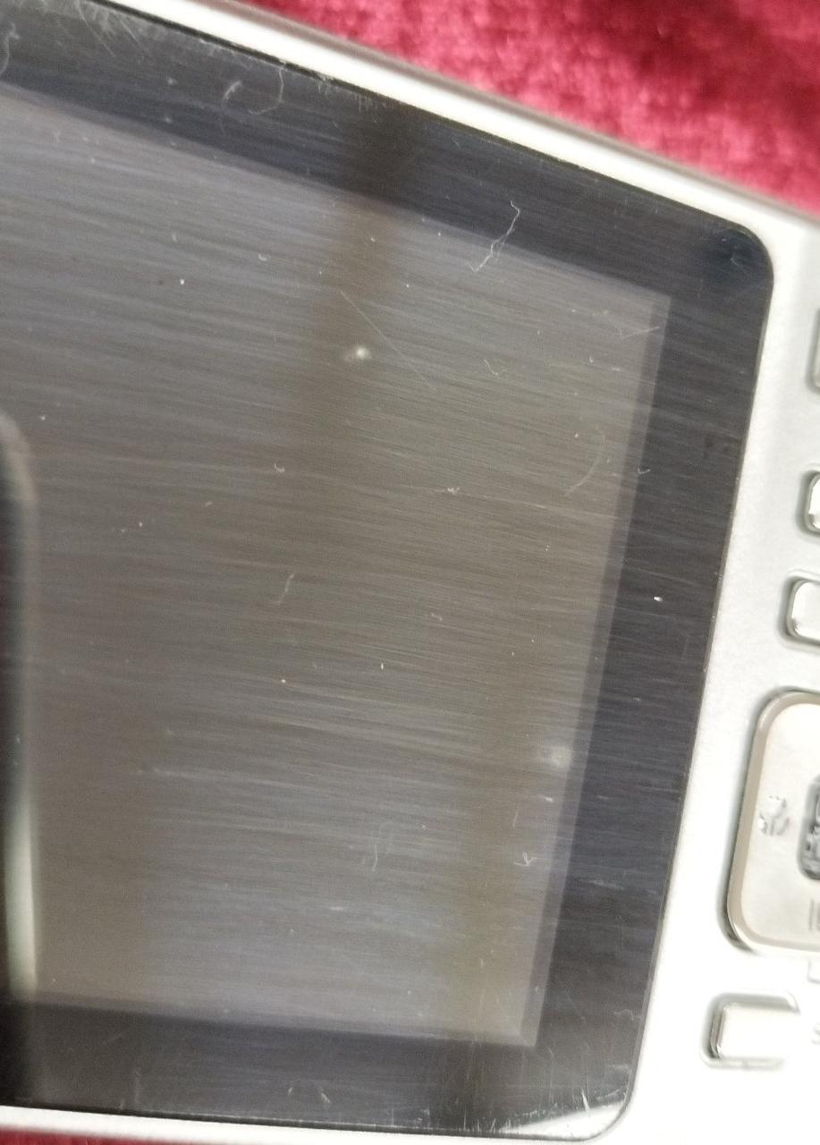 画面内にヨゴレ