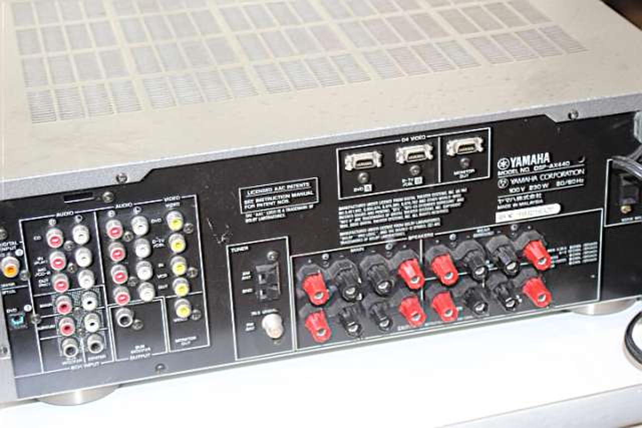 YAMAHA AVアンプ （FM/AMレシーバー）DSP-AX463 4A062F9F8B924A1CAB161C596D3616