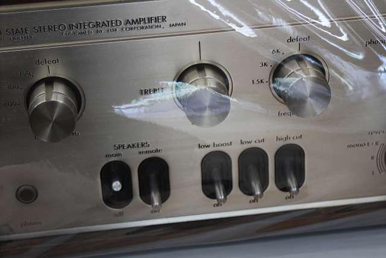 希少品 昭和レトロ LUXMAN FMステレオチューナ　プリメインアンプ 動作品 希少・動作品】 LUXMAN ラックスマン L-30 プリメインアンプ
