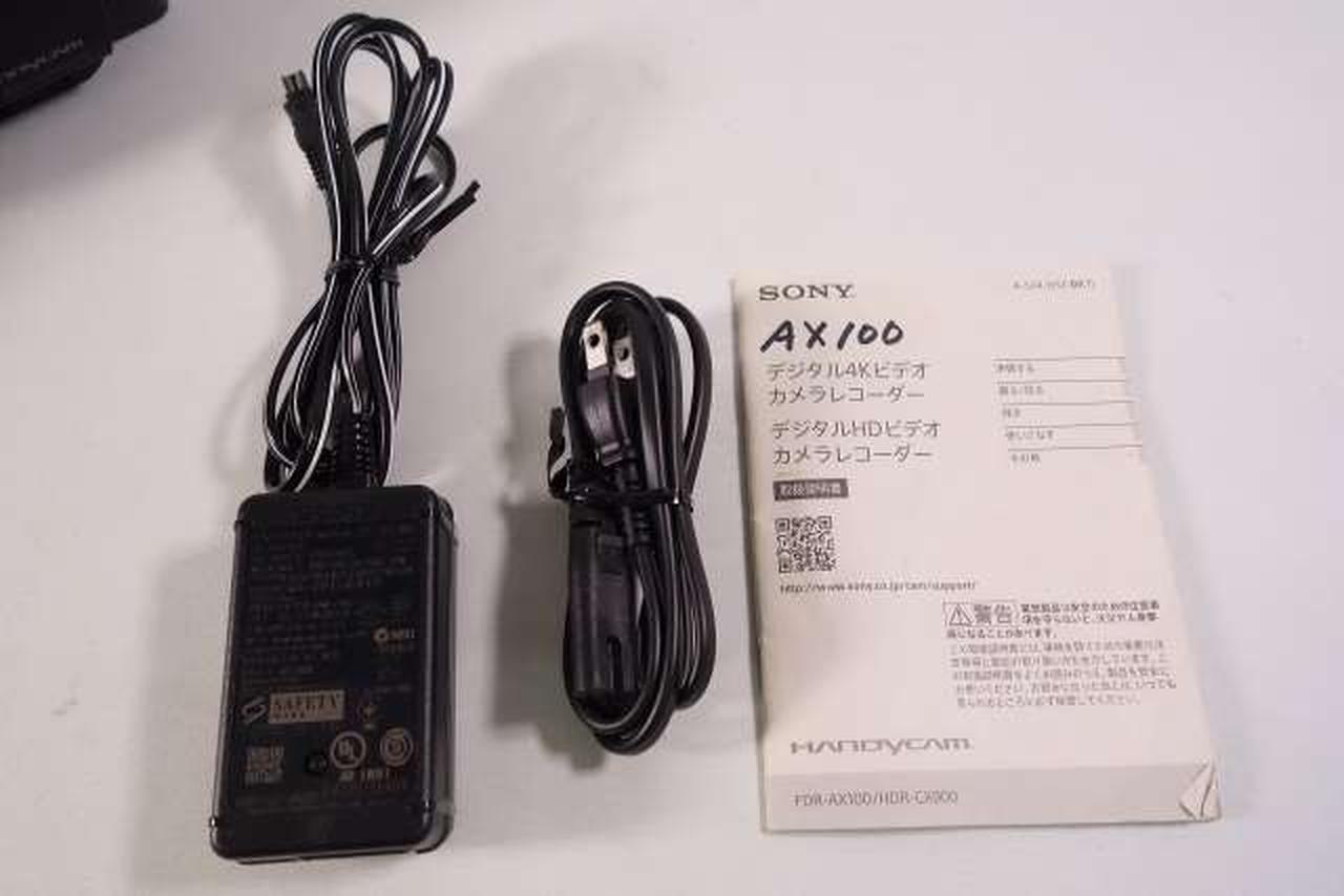 SONY 4Kビデオカメラ 本体と付属品 ソニー(SONY)|ビデオカメラ|HARDOFFオフモール（オフモ）|2013410000018501