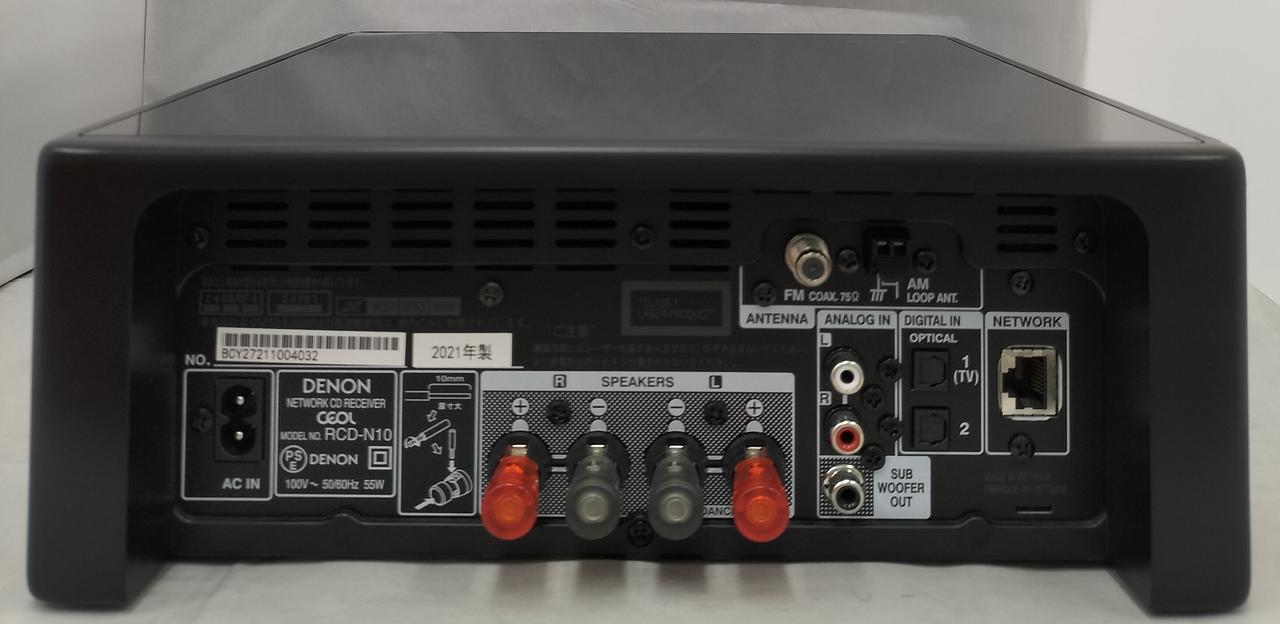 DENON デノン CEOL RCD-N10 保証書あり DENON デノン CEOL RCD-N10 保証書あり