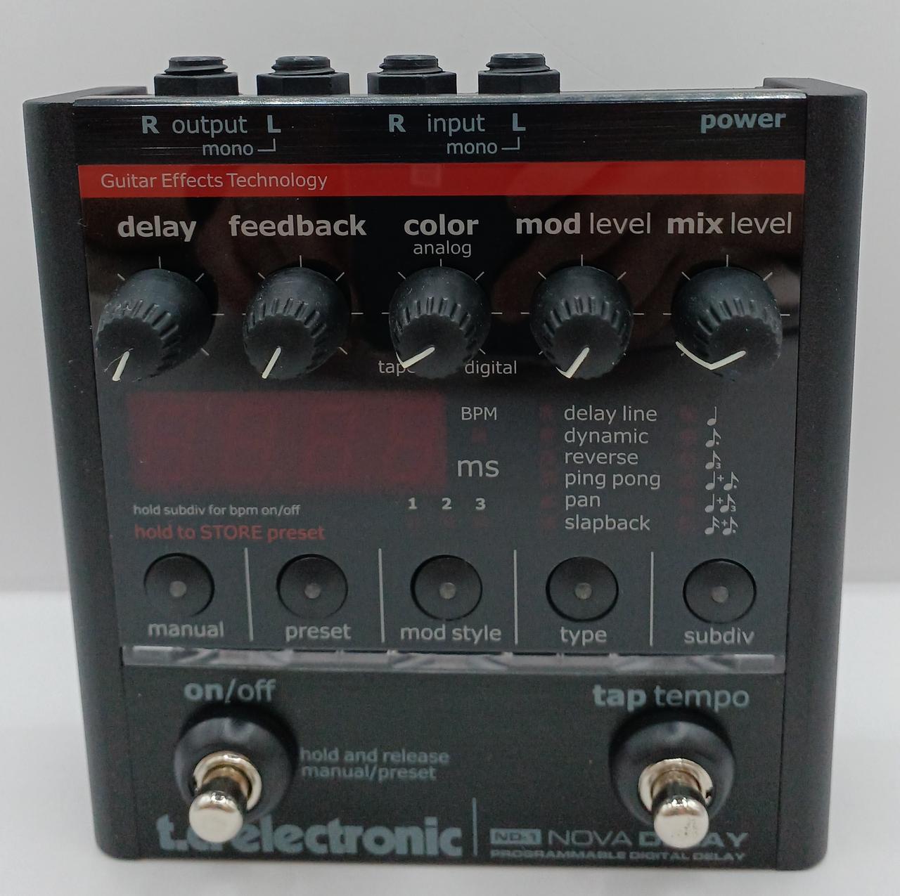 [値下げ！！]t.c electronic エフェクター お手持ちのペダルボードに収まる。 9V電池で動く。TonePrint搭載