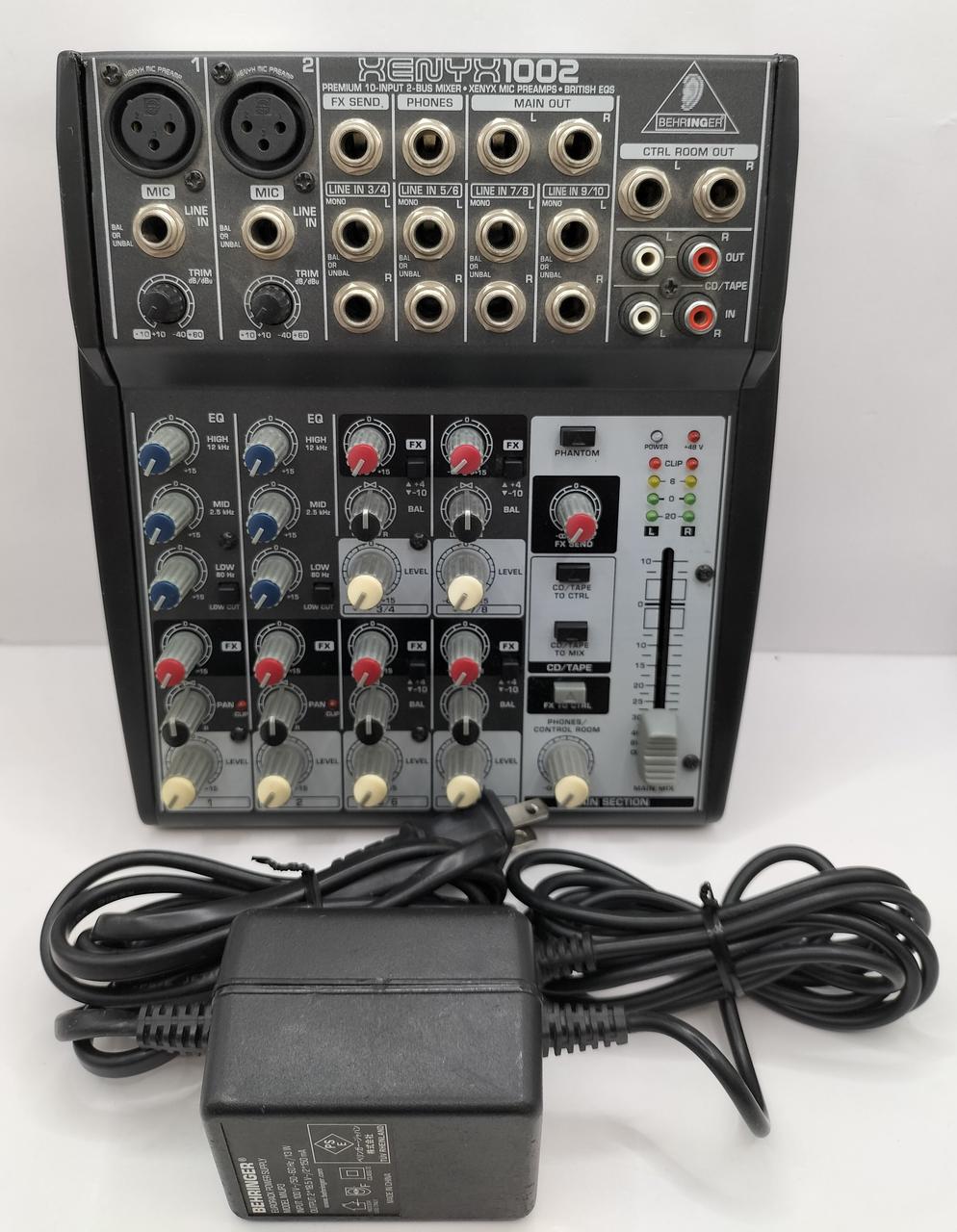 BEHRINGER KENYX1002 SFX アナログミキサー 1002FX XENYX - 製品一覧 - ベリンガー公式ホームページ