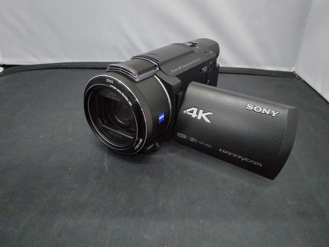 SONY ソニー/ビデオカメラ/FDR-AX60/3033512/Bランク/70【中古】 ソニー FDR-AX60 B (ﾌﾞﾗｯｸ) ビデオカメラ の買取り価格