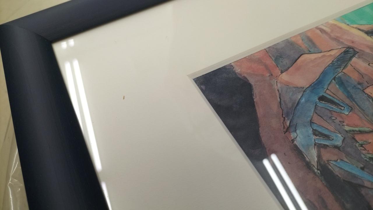 小さい木片なようなものが入り込んでます。