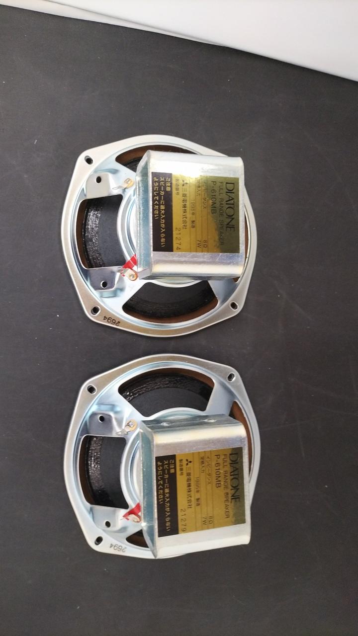 DIATONE P-610MB ユニット付きペア スピーカー DIATONE P-610MB これは私にとって事件だっ！ | 超入門：真空管
