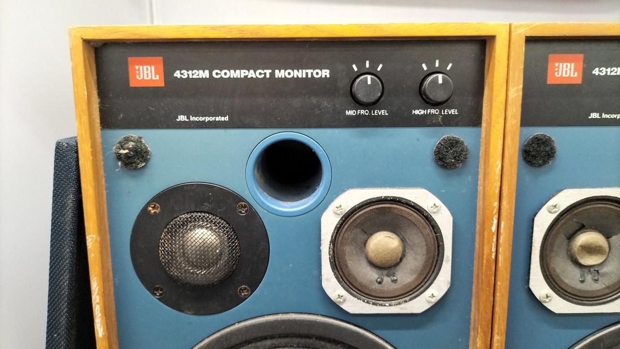 JBL 4312M ペア 美品 インシュレーター付き JBL 4312M ペア 美品 インシュレーター付き