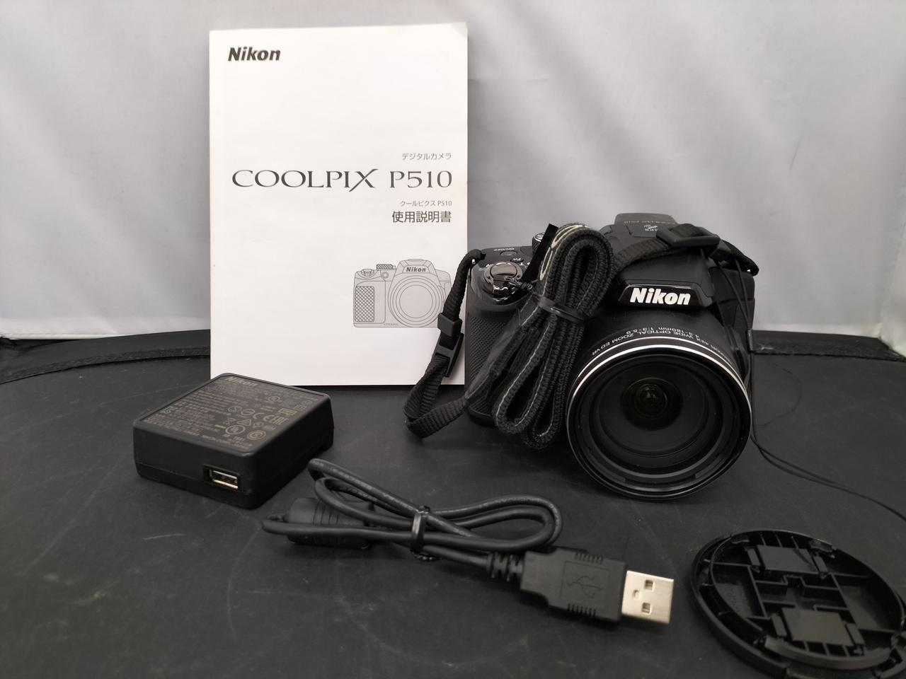 作動確認済みNikon ニコン　デジタルカメラCoolpix P510 Nikon Coolpix P510 - Digital camera - compact - 16.1 MP