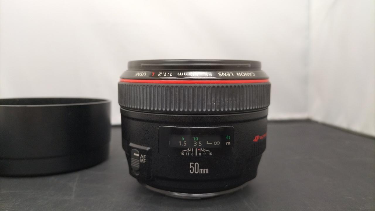 上*希様 送料無 美品　ジャンク　部品取り　中古レンズCANON EF50mm Canon EF 50mm 1.8 STM EF 50mm 1:1.8 STM カメラ レンズ