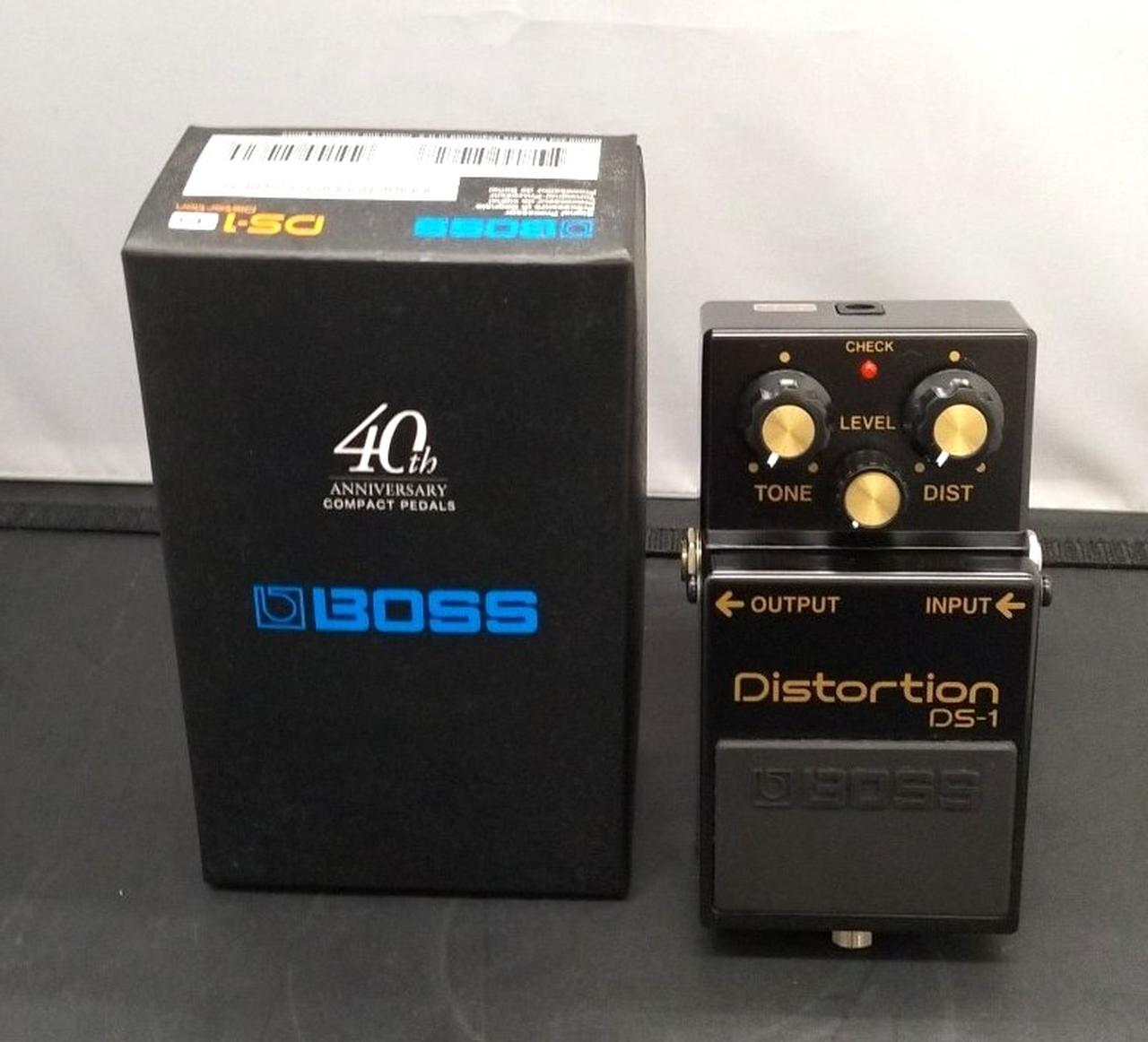 Boss DS-1-4A Distortion Pedal 40th Anniversary Limited