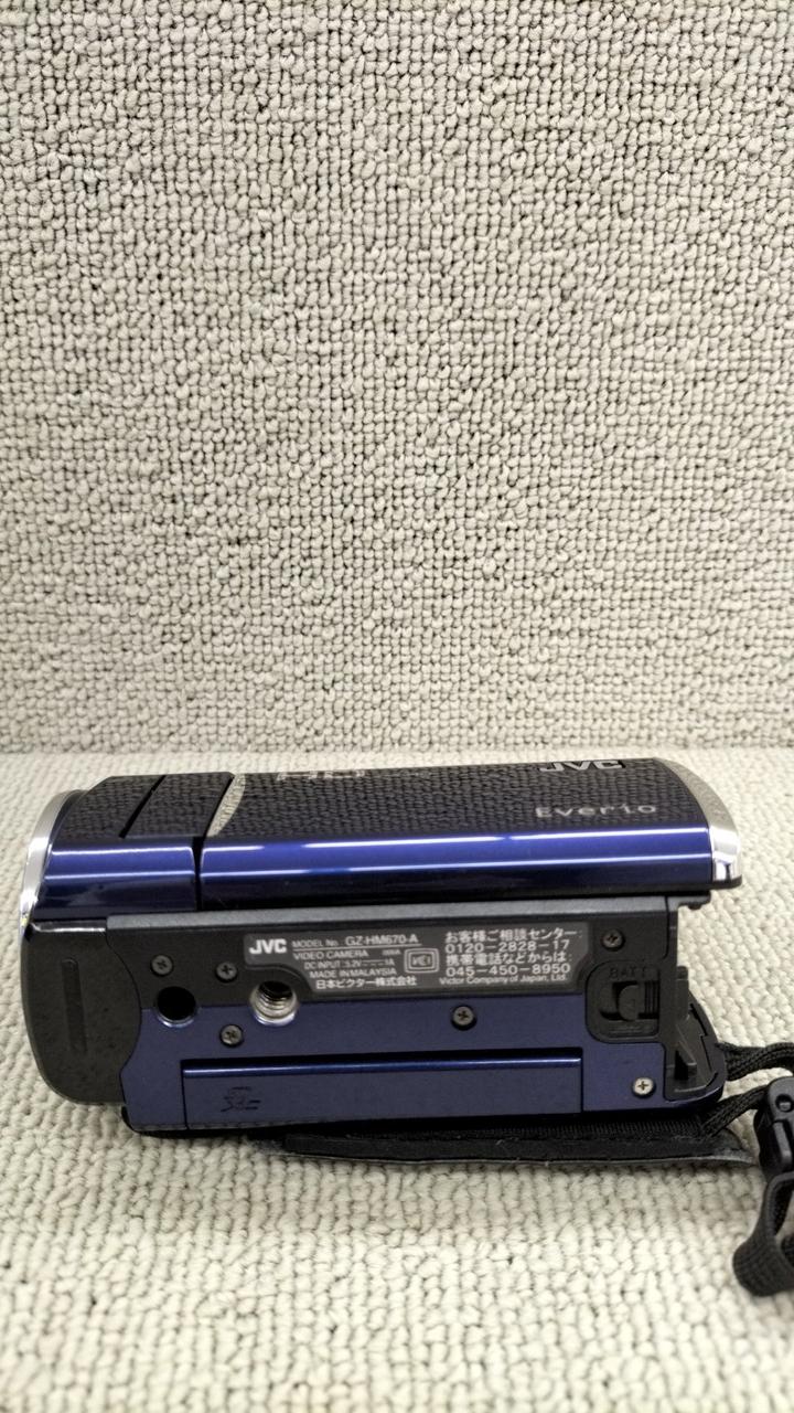 【レア色】JVC Victor GZ-MG67-P 動作良好 付属品多数 ハードディスクムービーEverioGZ-MG67アクセサリービクター | JVC