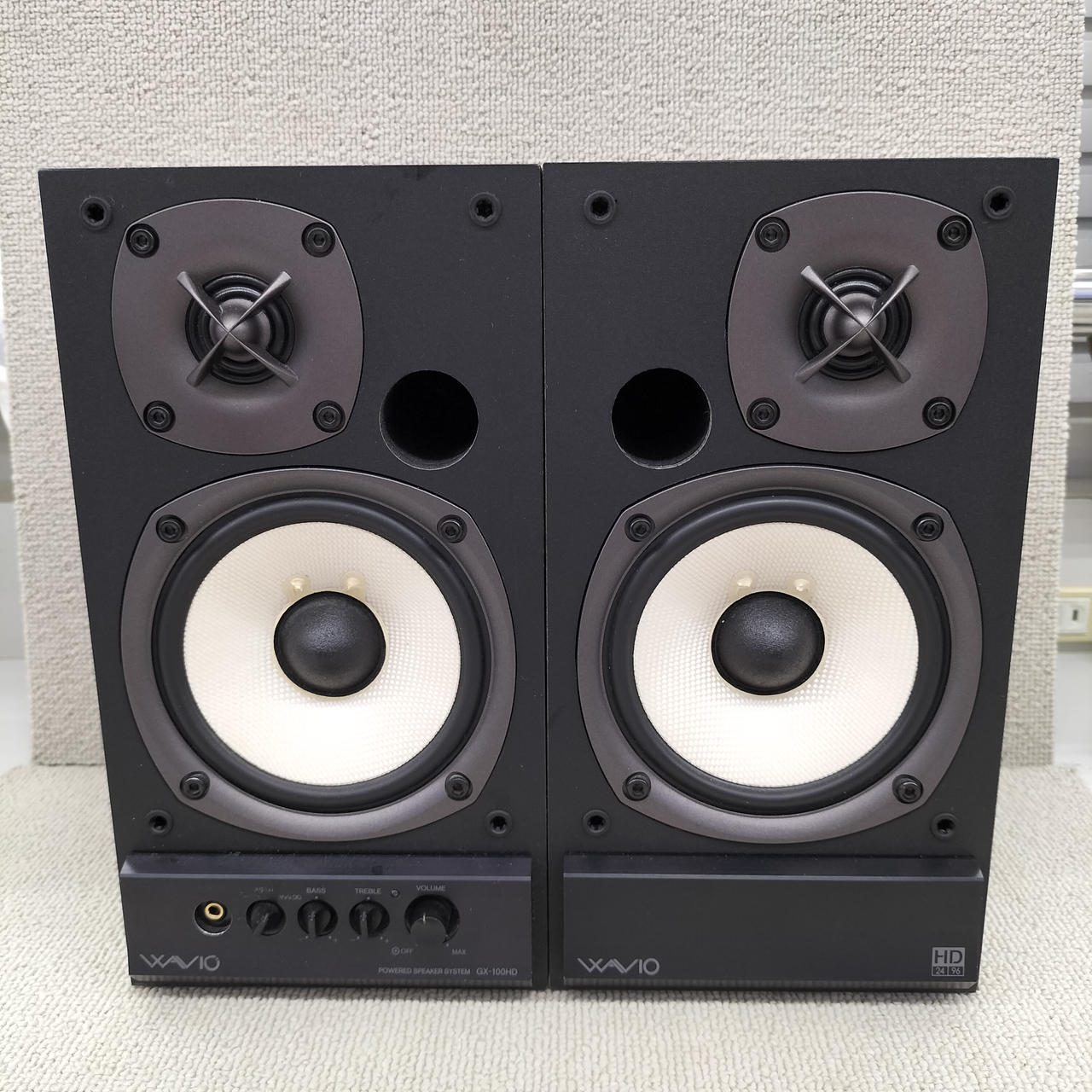 ONKYO アンプとスピーカー2個 オンキョー(ONKYO)|アンプ内蔵スピーカーペア|HARDOFFオフモール