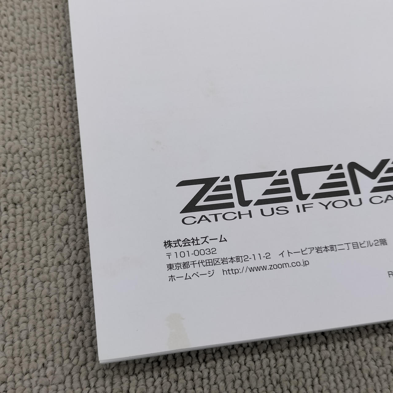 裏側にシミあり。