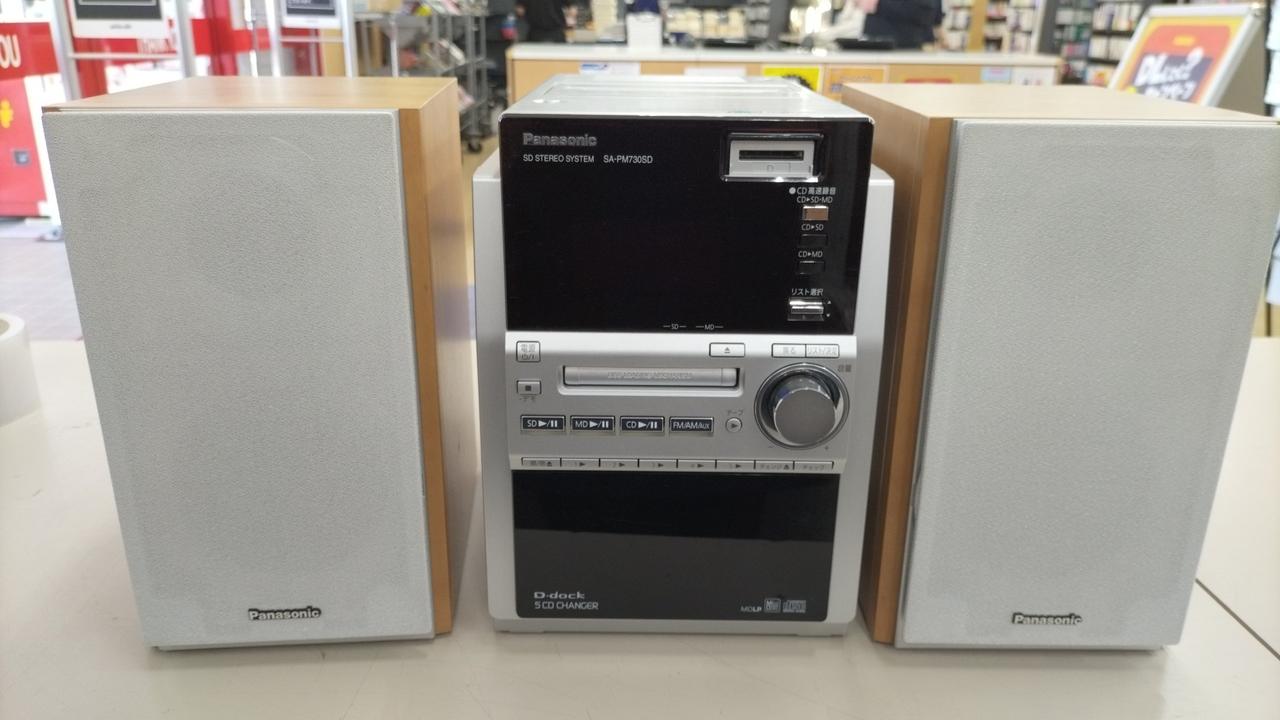 Panasonic SA-PM730SD コンポ （Panasonic D-dock SDステレオ