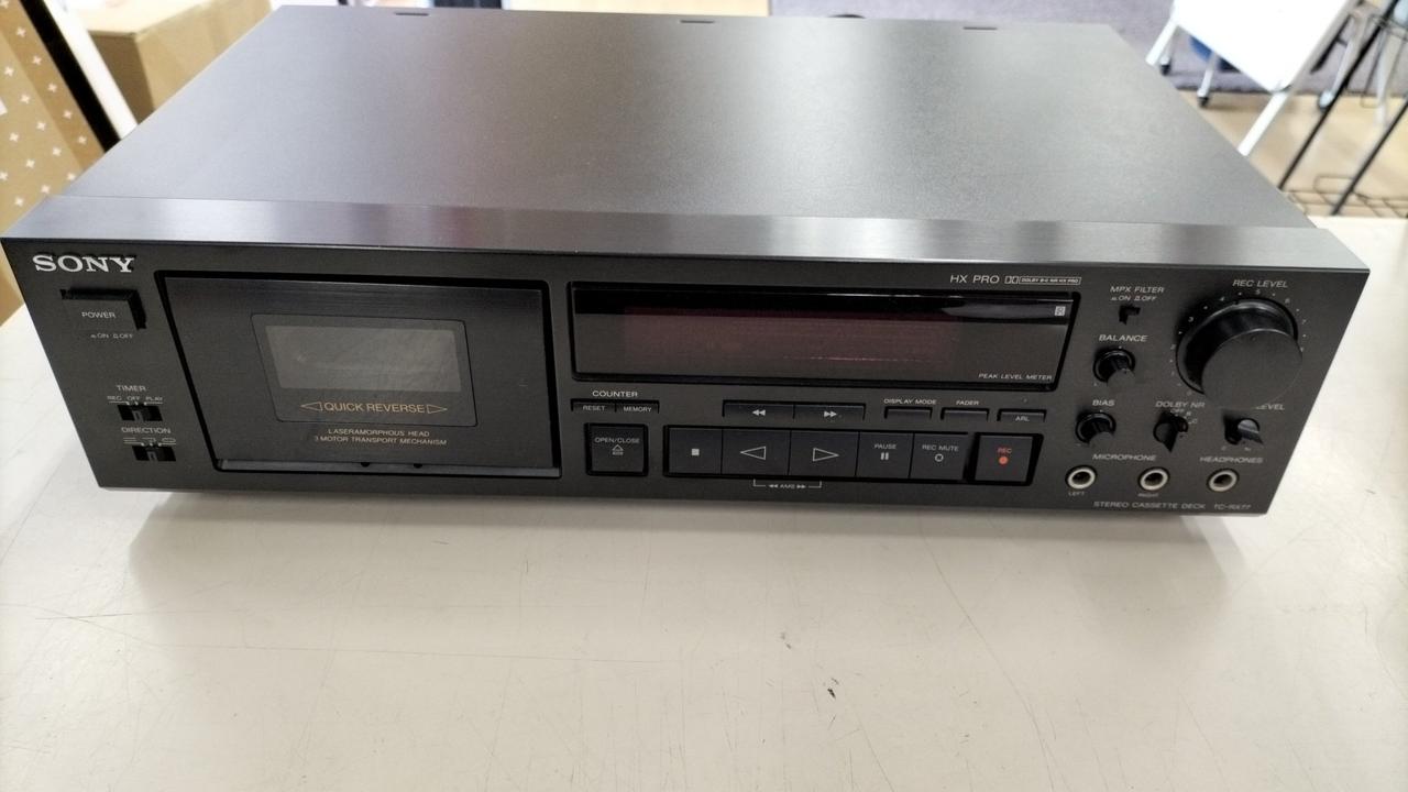 SONY 型番：TC-RX77 カセットデッキ