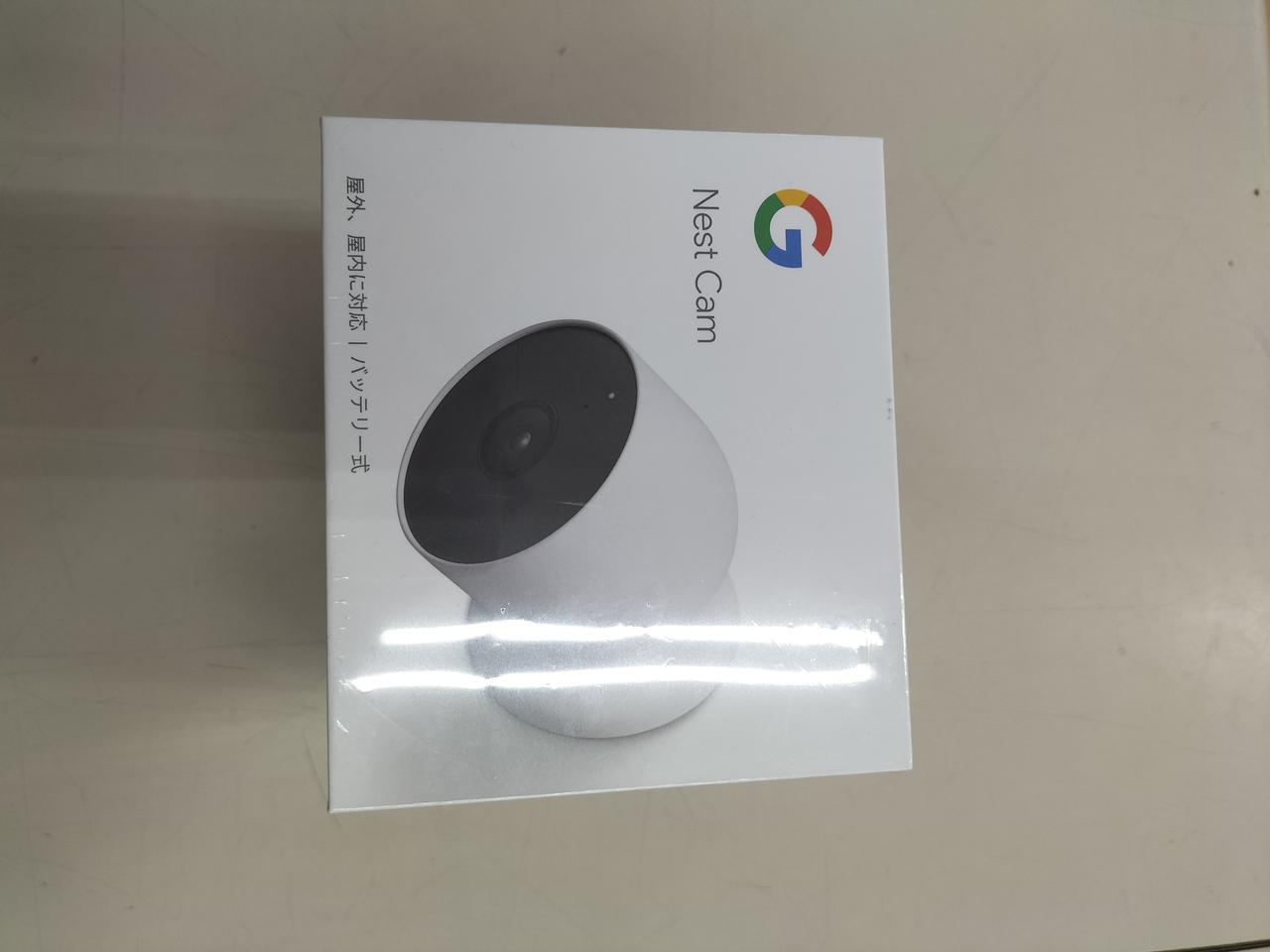 Google Nest Cam カメラ[新品・未開封] Google GA09973-JP セキュリティカメラ Nest Cam Indoor Snow