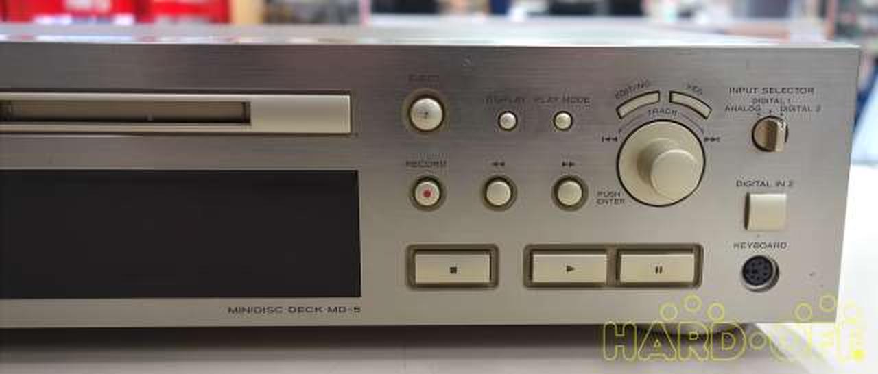 ジャンク扱い　TEAC MD-H500 MDデッキ 動作品】TEAC ティアック MDデッキ MD-H500 リモコン付き - メルカリ