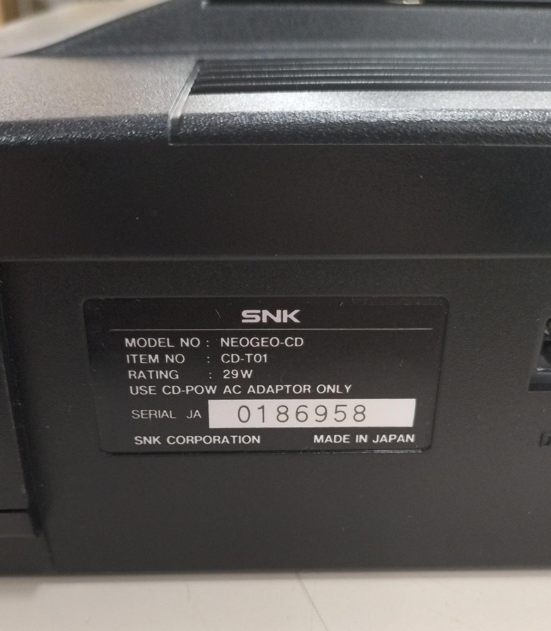 【ＳＮＫ】ＮＥＯＧＥＯ－ＣＤソフト１８本＋ＮＥＯＧＥＯ－ＣＤ本体（ジャンク） ジャンク品 SNK ネオジオCD 本体セット