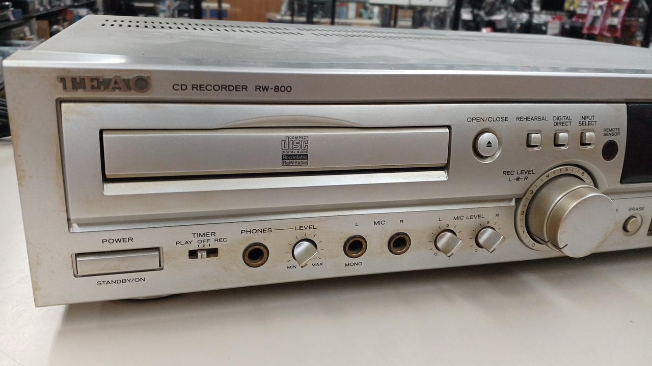 TEAC RW-800 CD再生・録音デッキ Amazon.co.jp: TEAC RW-800 CDレコーダー CD-R/RW対応 : 家電＆カメラ