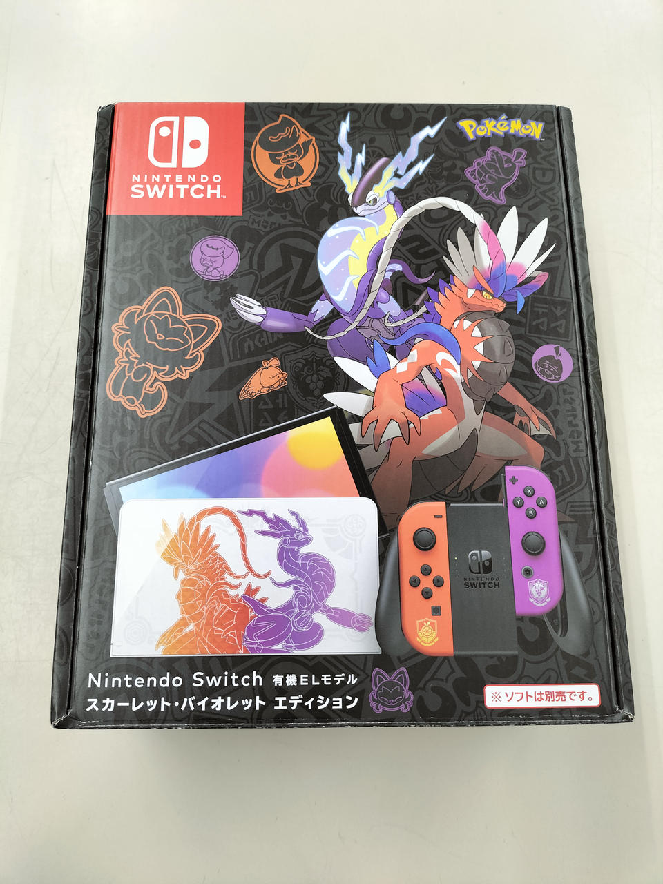 Switch 有機ELモデル スカーレット・バイオレットエディション