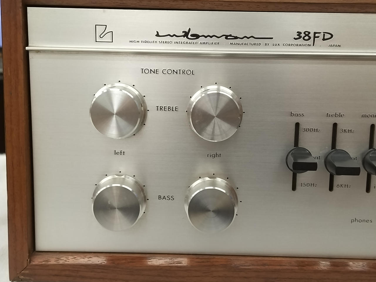 LUXMAN SQ38D 電源入らず　箱説明書付 LUXMAN SQ38D メンテ完了品です。 : オーディオを考える