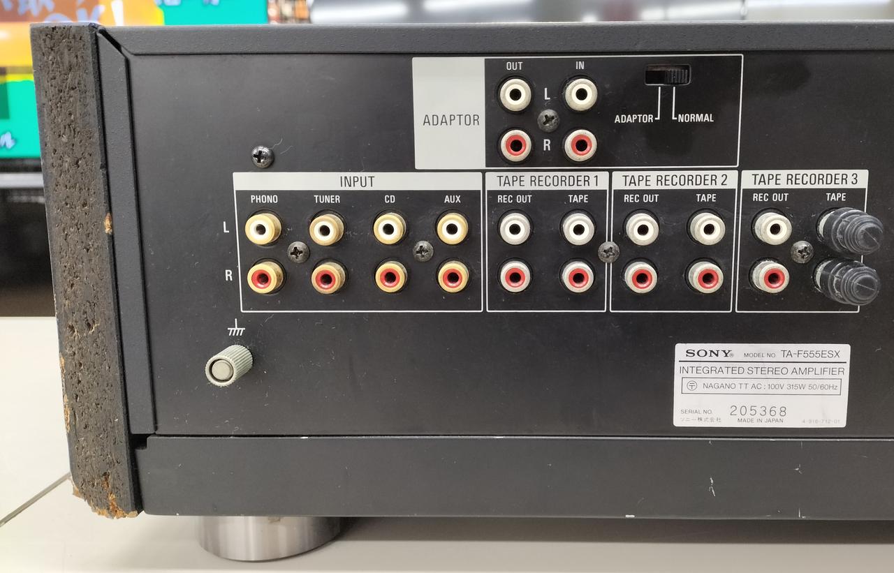 SONY TA-F555ESX プリメインアンプ TA-F555ESX