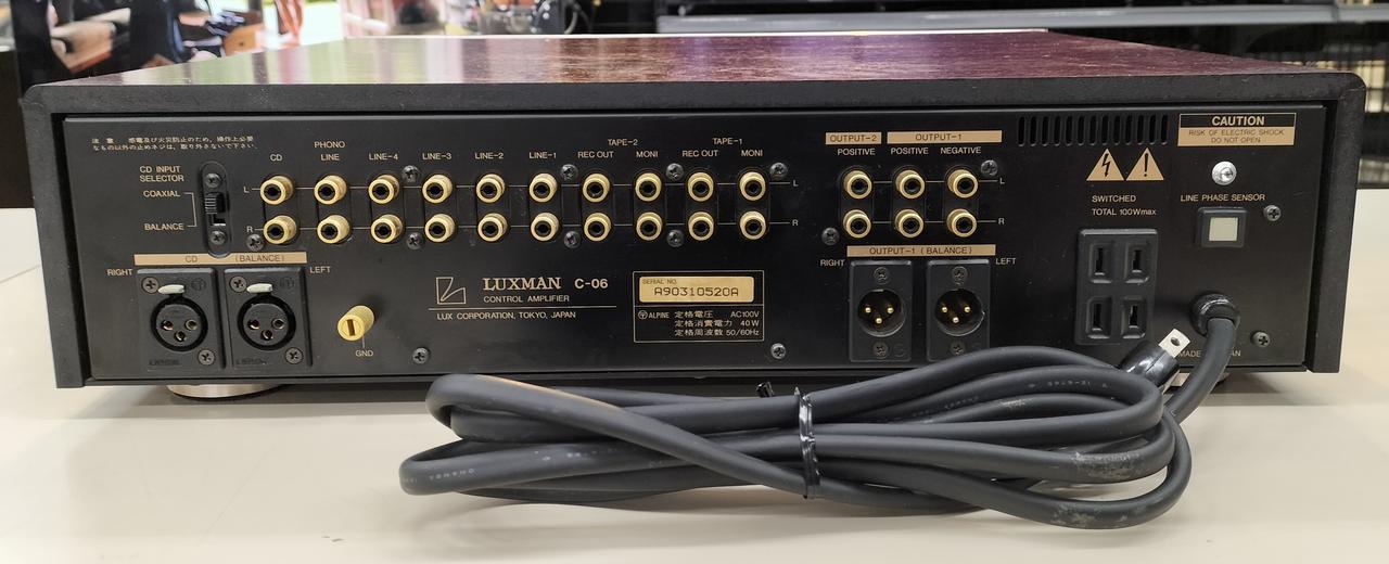 21 LUXMAN C-06a コントロールアンプ 21 LUXMAN C-06a コントロールアンプ