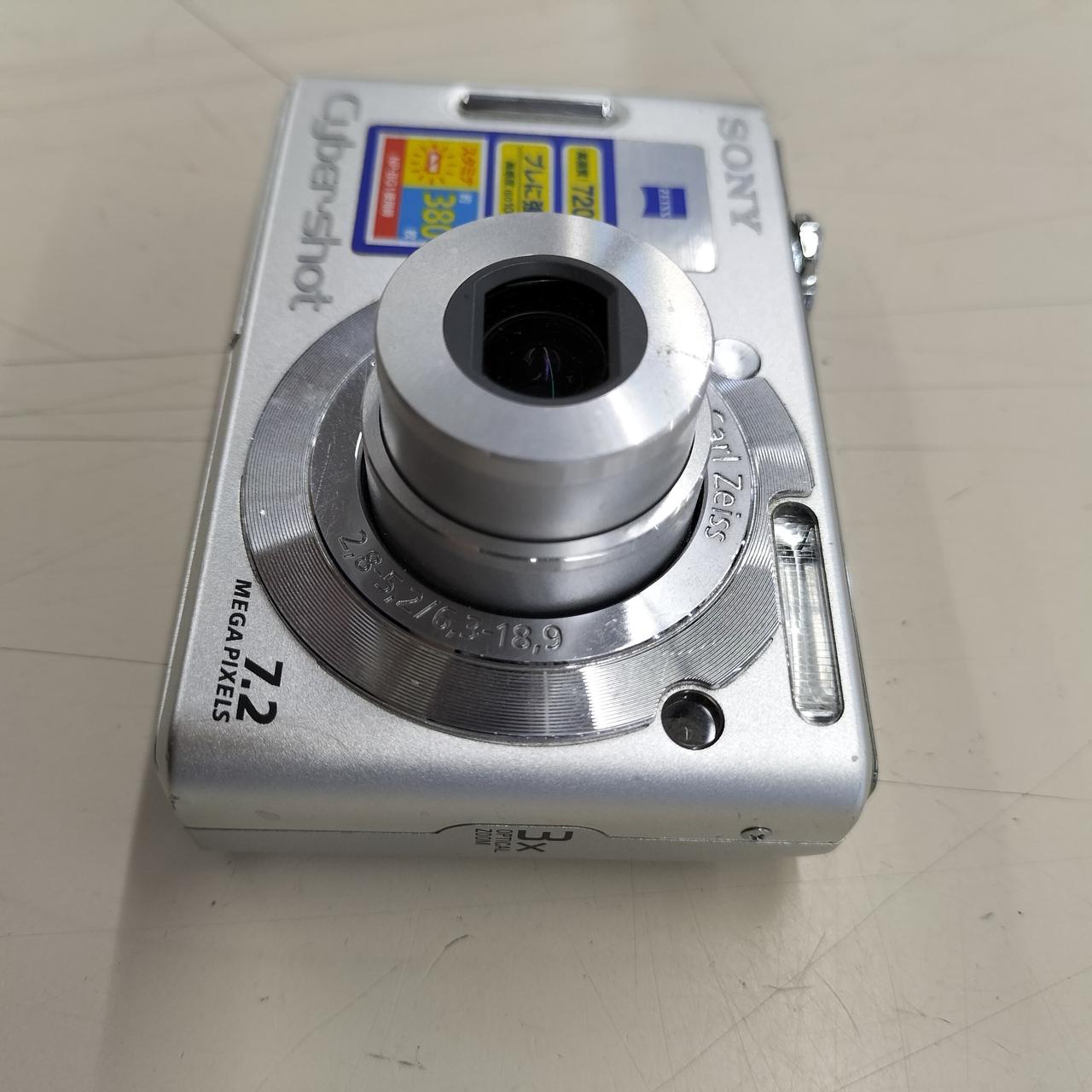 SONY デジタルカメラ メガショット16.1 シルバー(中古品) SONY - 中古 Cyber-shot DSC-W320 シルバー M333の通販 by