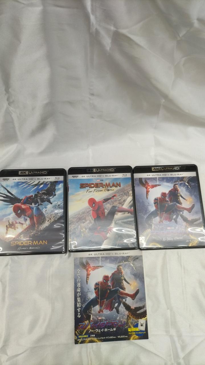ホランドスパイダーマン♤セットです ㈱ソニー・ピクチャーズ・エンタテインメント|スパイダーマン3本