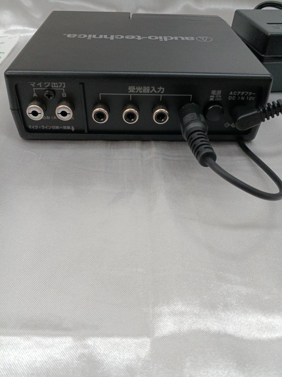 AT-CR7010 マイクレシーバー SOUNDPURE カラオケに最適な赤外線