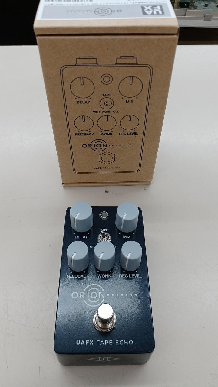 （未開封品）UAFX ORION TAPE ECHO ギターエフェクター エコー エフェクター Universal Audio ユニバーサルオーディオ