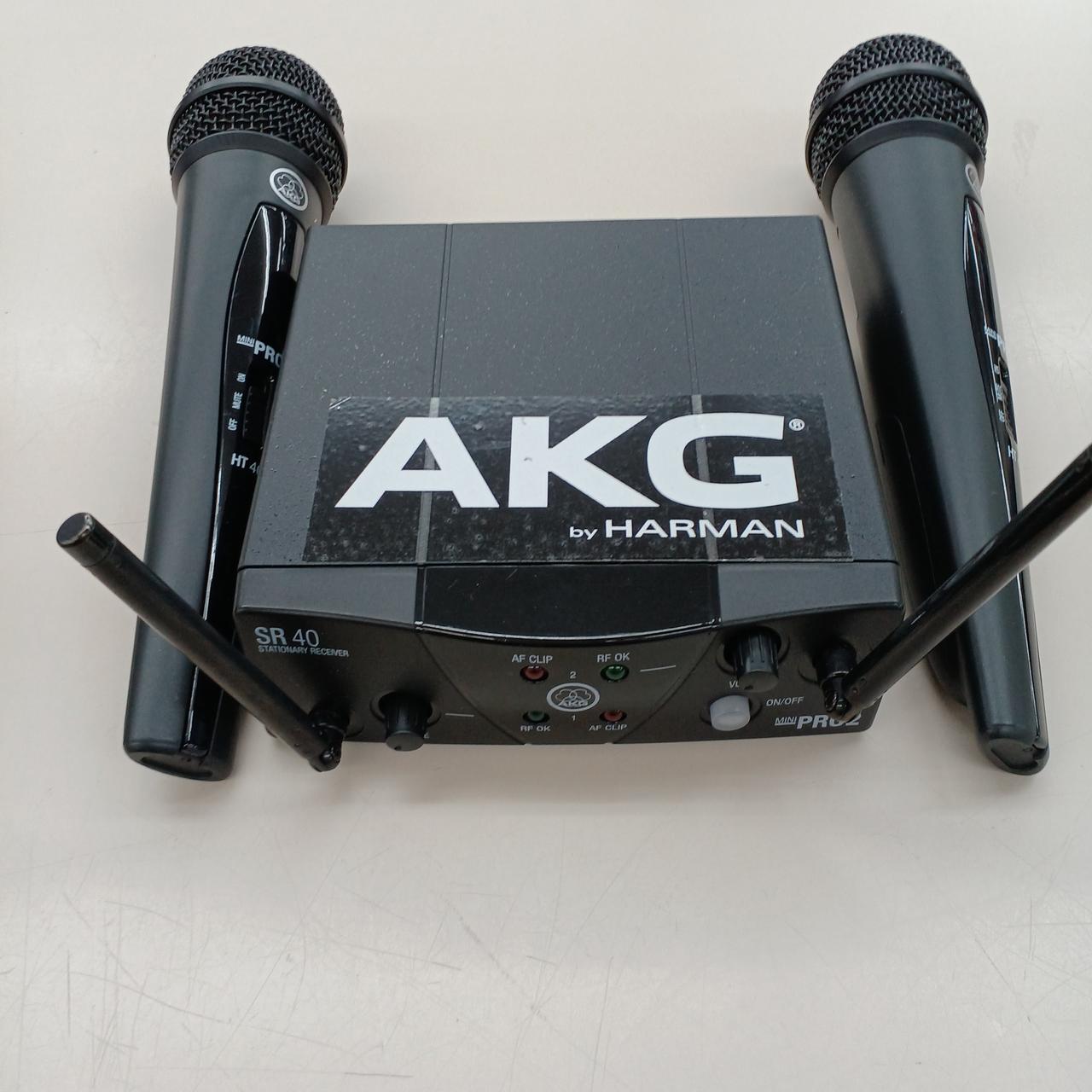 【iko】AKG/ ワイヤレスマイク AKG - WMS40 PRO MINI2 VOCAL SET DUAL