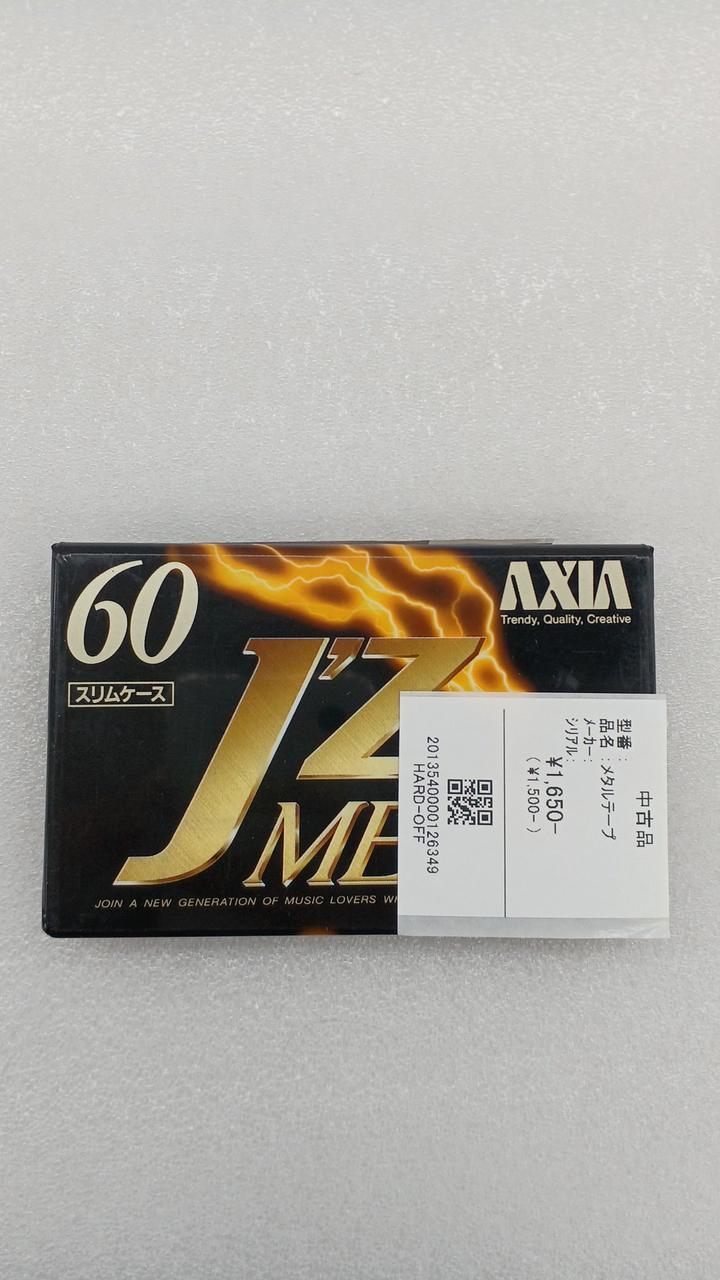 メタルテープ  カセット AXIA 5個 メタルテープ カセット AXIA 5個 メタルテープ カセット AXIA 5個