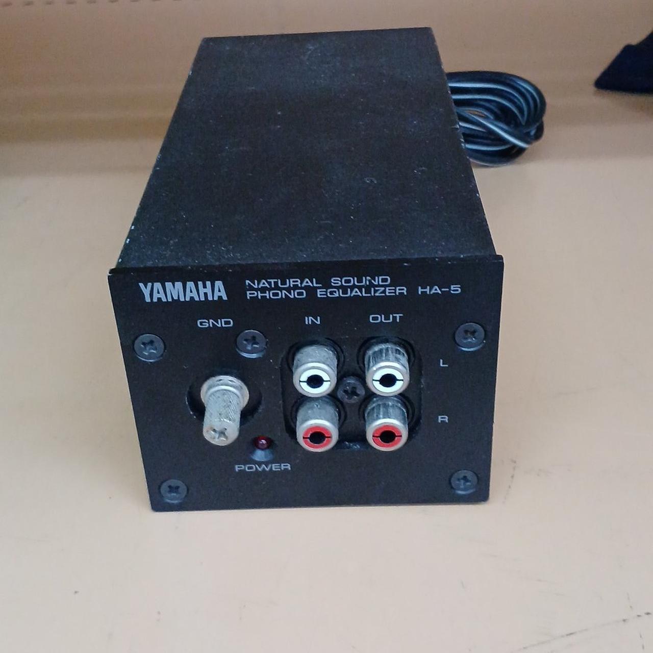 YAMAHA HA-5 ヤマハ　フォノイコライザー　美品！ ヤマハ HA-5 フォノイコライザー 動作確認済み 説明書付き