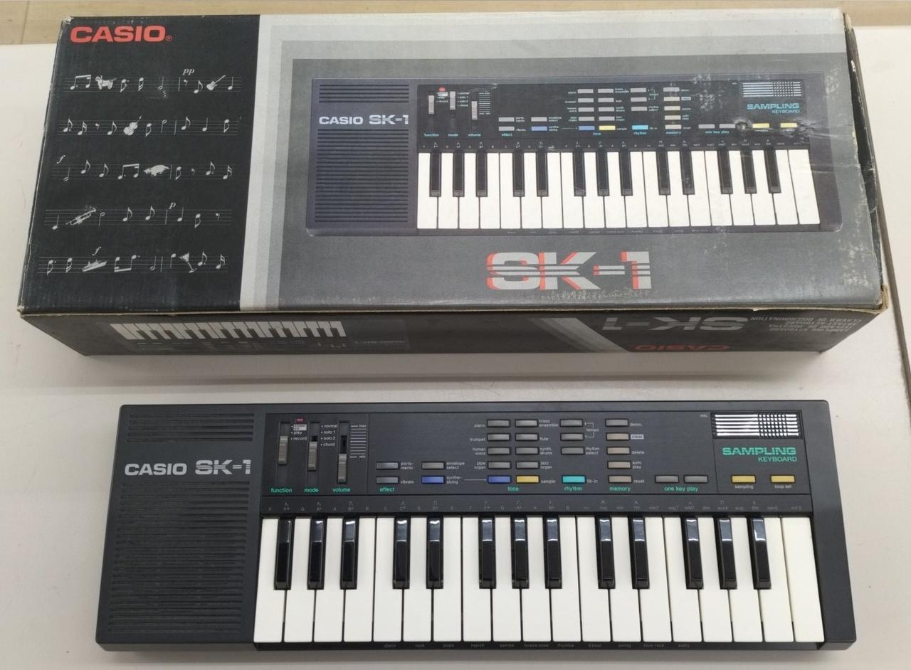 CASIO|サンプリングキーボード *ジャンクの為返金交換不可|【ハード