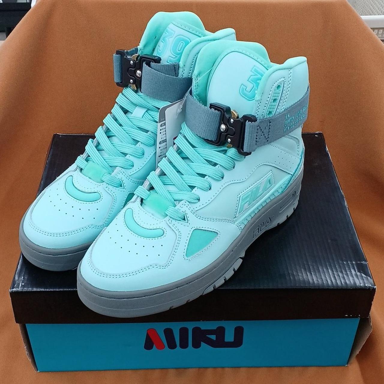 未使用　FILAx初音ミク　コラボ　TERATACH 600 HI スニーカー FILA x Hatsune Miku Teratach 600 Hiemerald Miku 0001 Sneaker