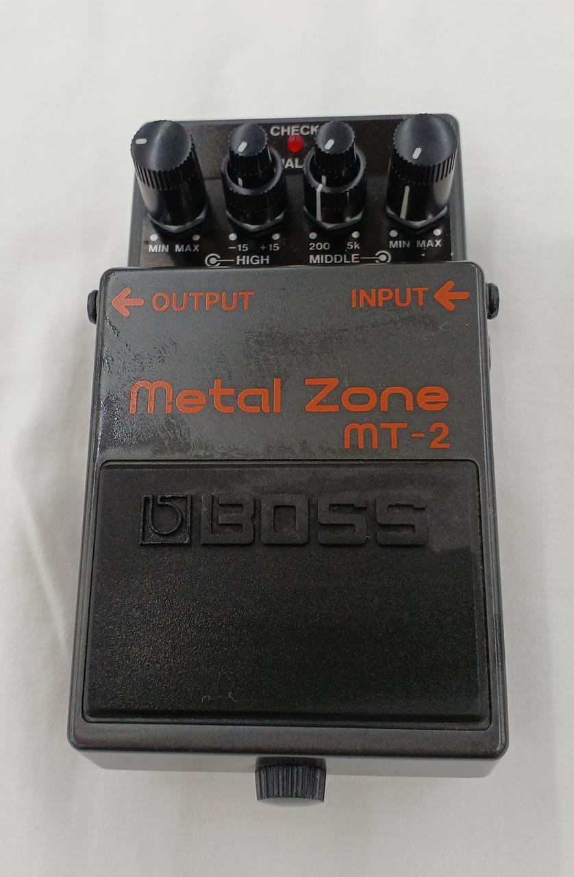 前箱　BOSS メタルゾーン　MT-2  ワンオーナー品 前箱 BOSS メタルゾーン MT-2 ワンオーナー品 BOSS - MT-2