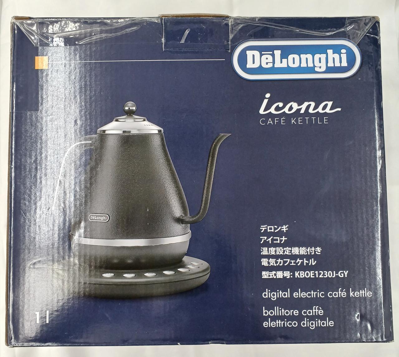 【新品・未使用品】DeLonghiデロンギ　電気カフェケトル デロンギ(DeLonghi)|電気カフェケトル|HARDOFFオフモール