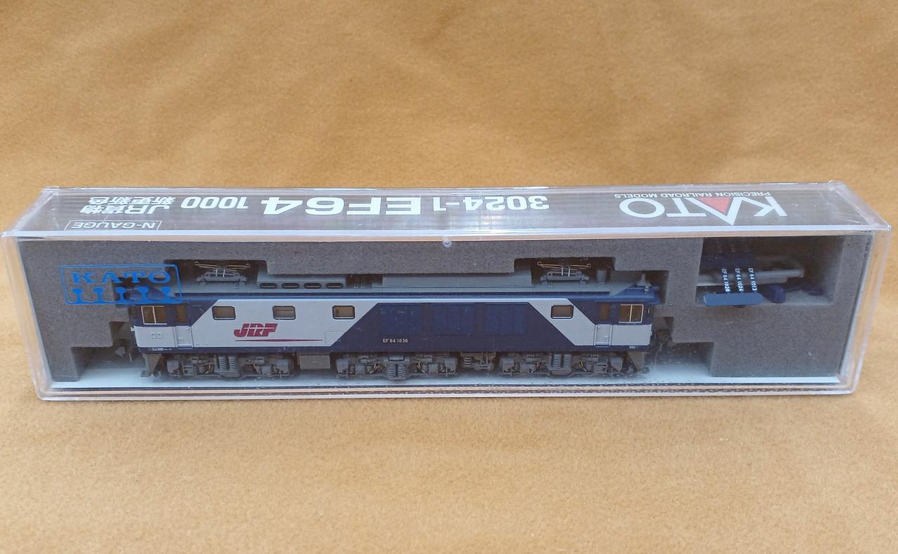 🔵🟣Kato EF64 37 (茶) 3041-1 リニューアル - 竹ノ塚総合車両