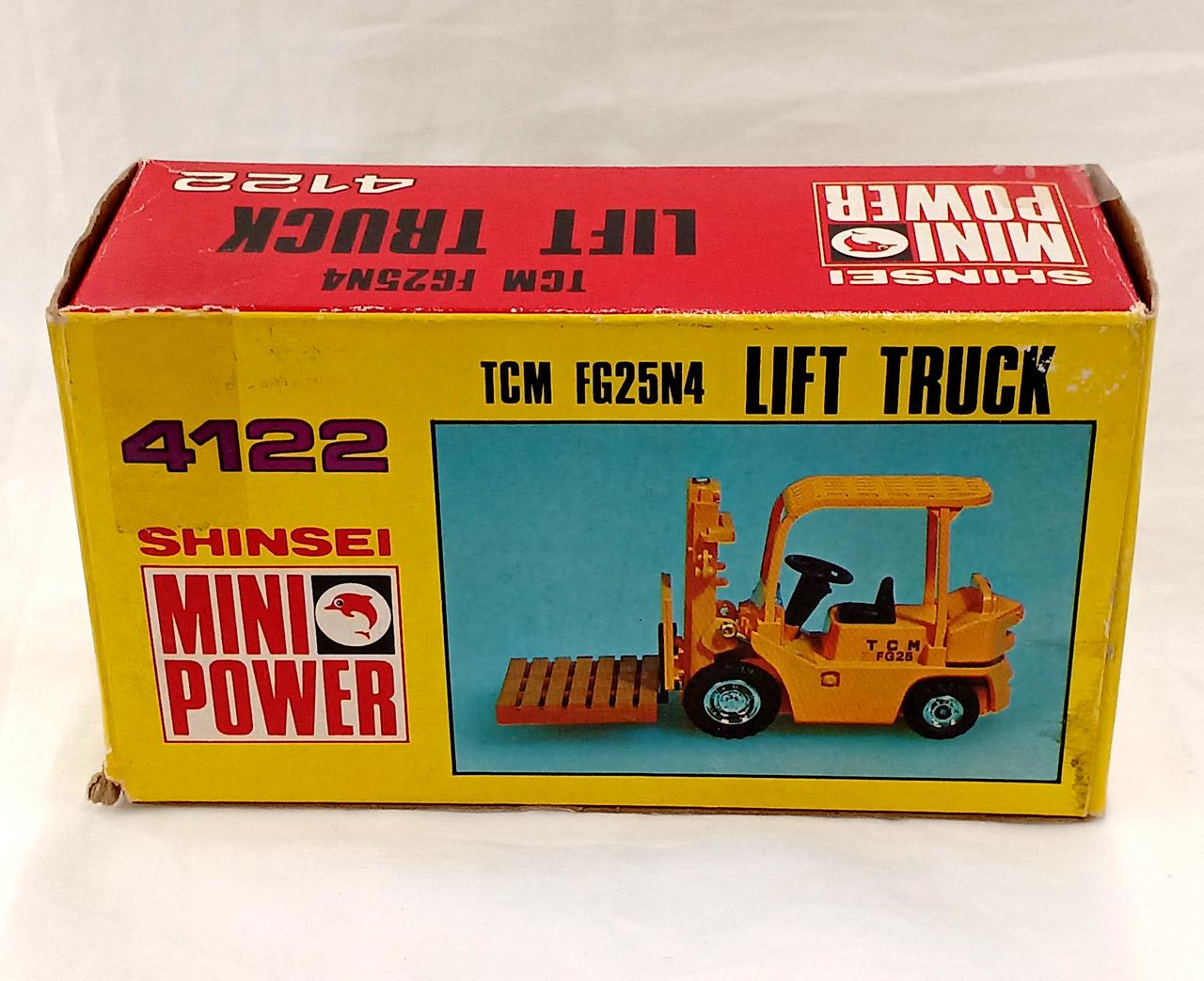 シンセイ　ミニパワー　TCM ミニパワー　フォークリフト　FG25 Amazon.co.jp: 昭和レトロ ミニカー TCM フォークリフト FG25