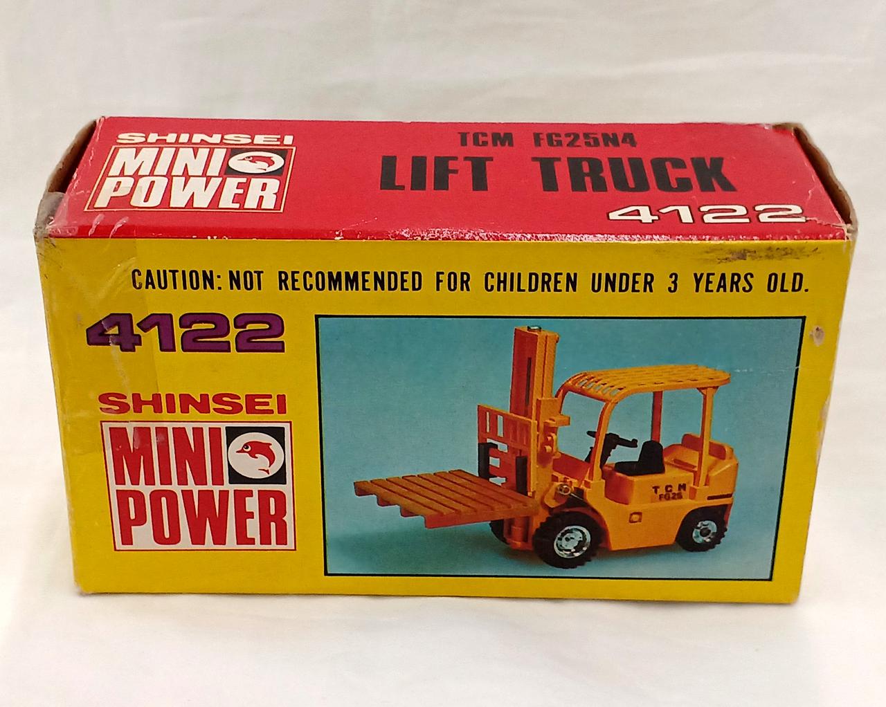 昭和レトロ　TCM フォークリフト　FG25 ミニパワー　1/50 ダイガスト 昭和レトロ TCM フォークリフト FG25 ミニパワー 1/50