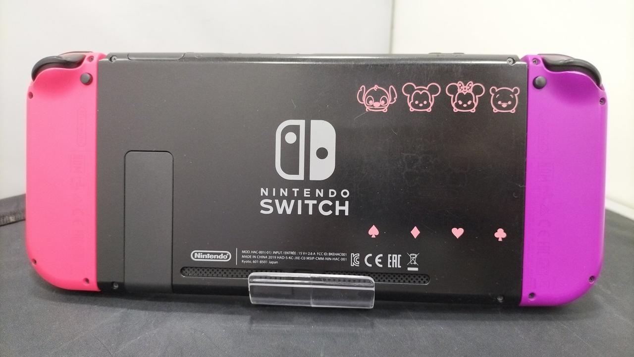 Nintendo Switch 本体 ツムツムモデル ピンク×紫 2019年製 Switch『ディズニー ツムツム フェスティバル』10月10日発売決定