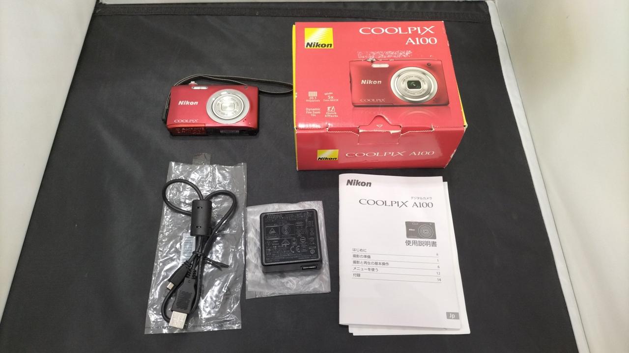 NIKON A100 COOLPIX  デジタルカメラ 少し難あり 仕事用にコンパクトデジタルカメラを買いました！（COOLPIX A100)