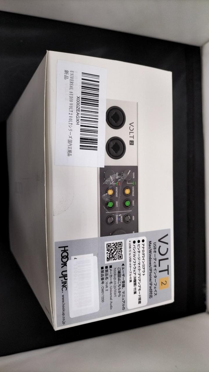 Universal Audio / Volt2 ほぼ未使用品 Amazon.co.jp: UNIVERSAL AUDIO VOLT 2 VOLTシリーズ 国内正規品