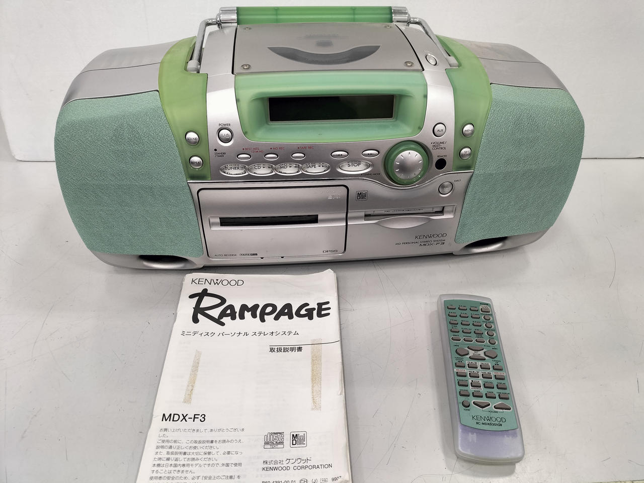 KENWOOD MDCDカセット　コンポ　MDXーF3 稼働品 KENWOOD|MDシステム|【ハードオフ公式通販】オフモール|2013570000034346