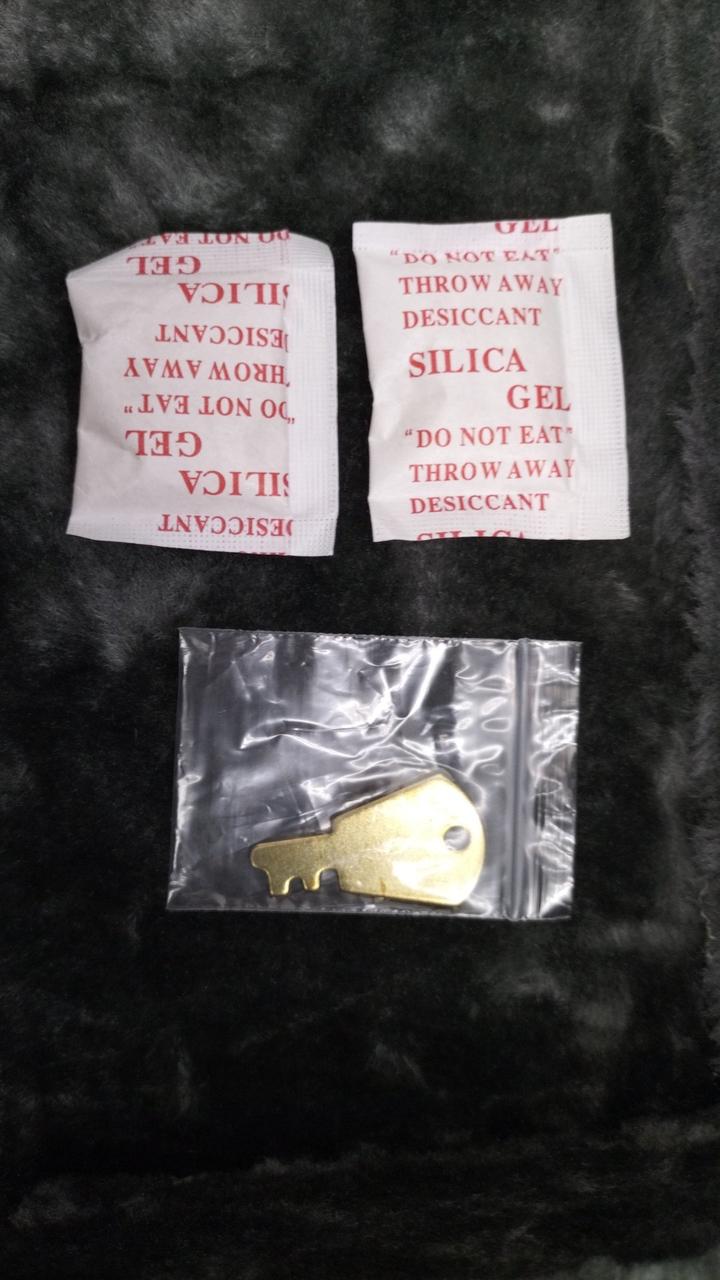 鍵付属しています