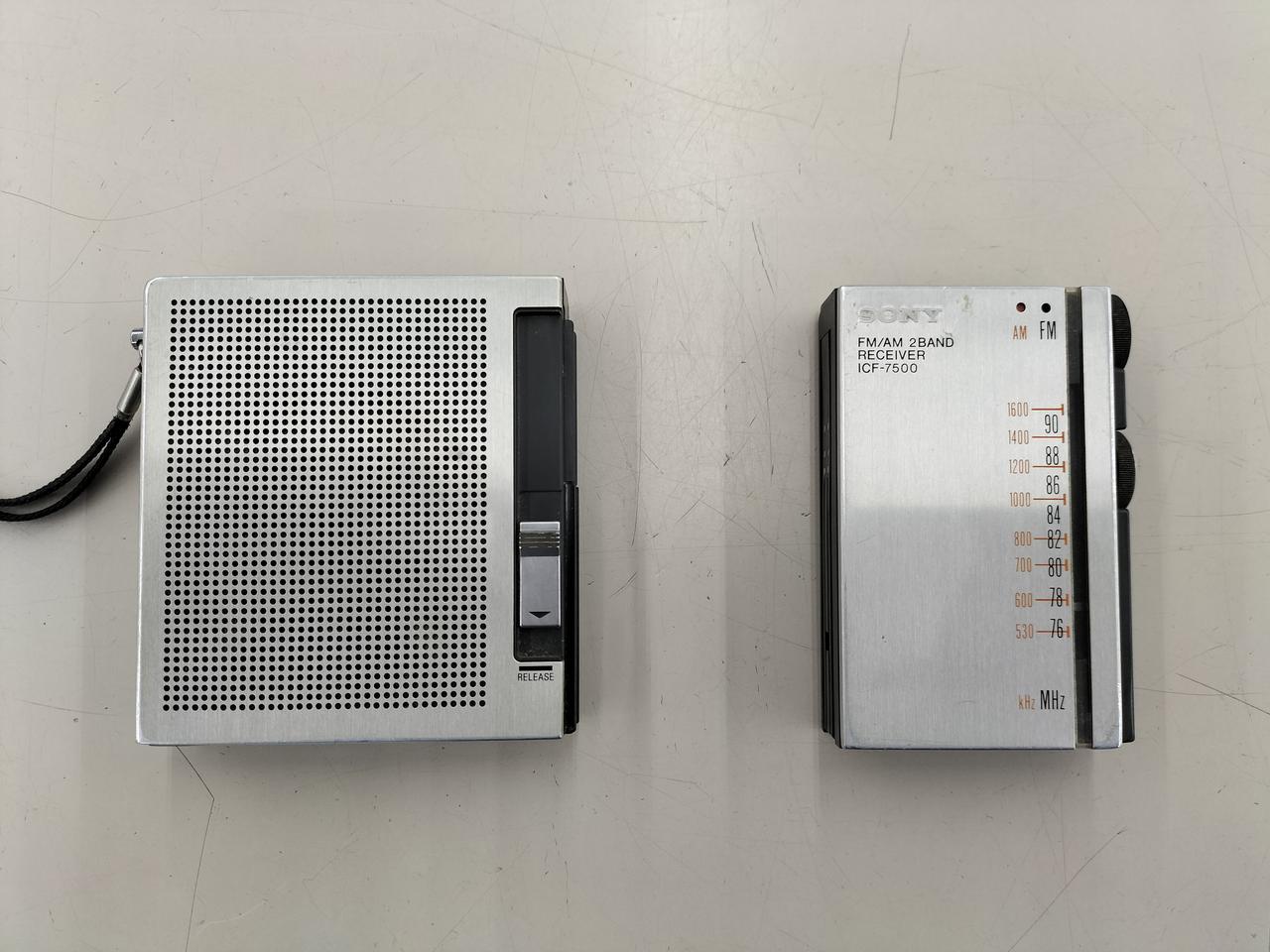 SONY FM/AM 2バンドレシーバー ICF-7500動作品本体のみ ICF-7500 Pepper's Square 遠いページ