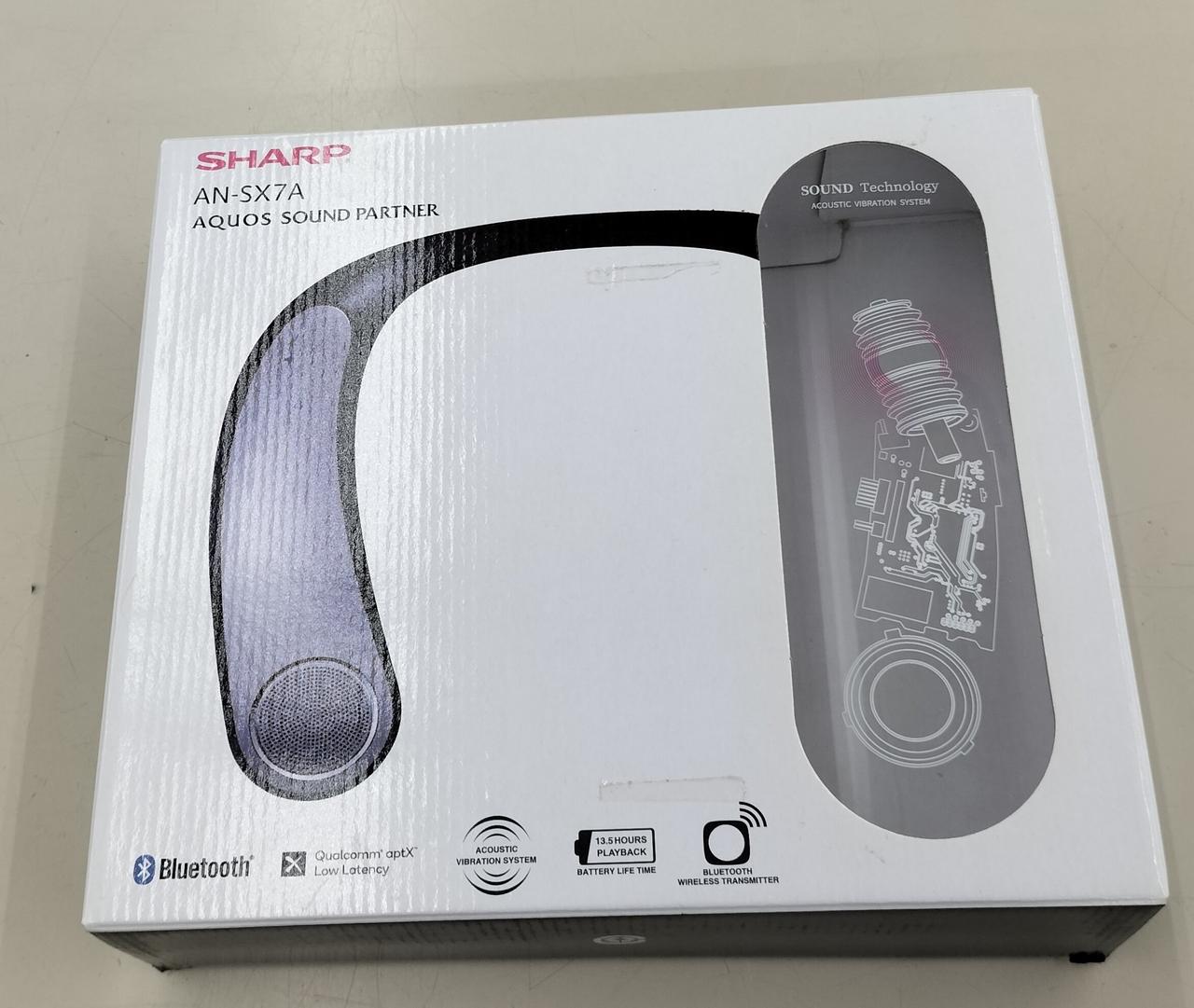 SHARP AN-SX7A SHARP AN-SX7A Bluetooth ネックスピーカー 楽天市場