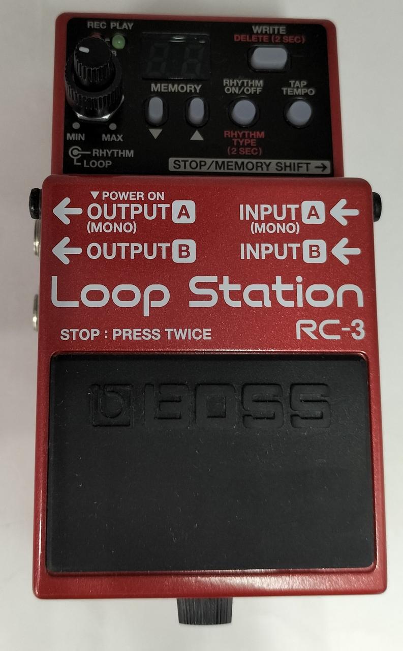 ギター BOSS RC-3 Loop Station Amazon.com: BOSS RC-3 Loop Station Pedal, red : Musical